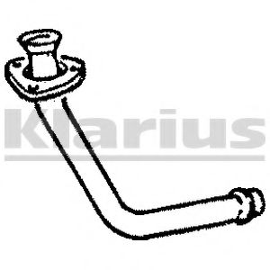 Труба выхлопного газа KLARIUS RN626G