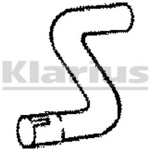 Труба выхлопного газа KLARIUS VO180P