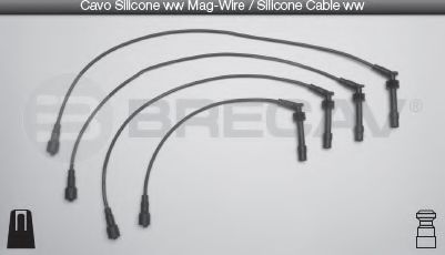 Комплект проводов зажигания BRECAV 09540