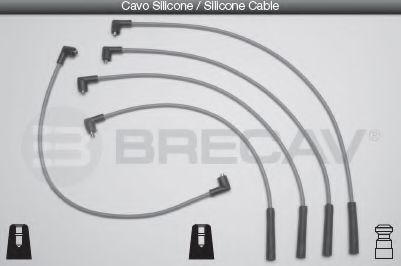 Комплект проводов зажигания BRECAV 15524
