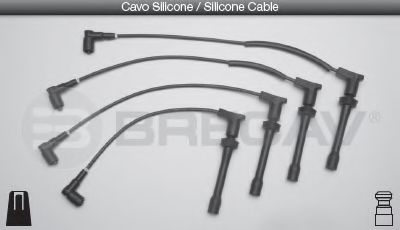 Комплект проводов зажигания BRECAV 21507