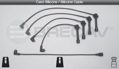 Комплект проводов зажигания BRECAV 32501
