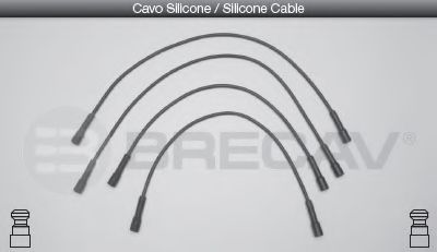 Комплект проводов зажигания BRECAV 46503