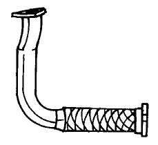 Труба выхлопного газа ANSA 301149