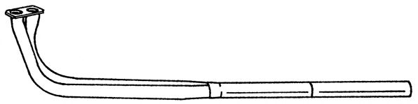 Труба выхлопного газа SIGAM 16113