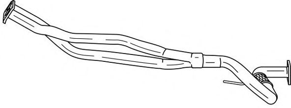 Труба выхлопного газа SIGAM 26112