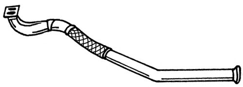 Труба выхлопного газа SIGAM 35109