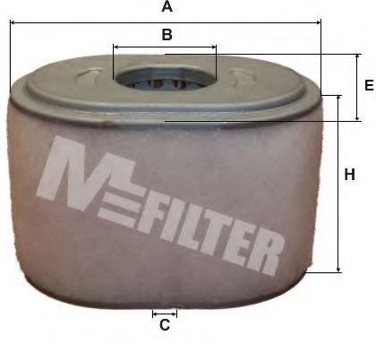Воздушный фильтр MFILTER A 8017