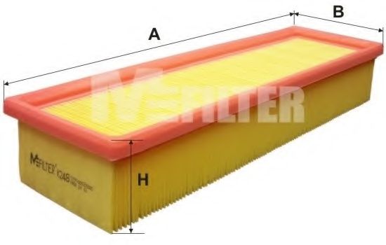 Воздушный фильтр MFILTER K 248
