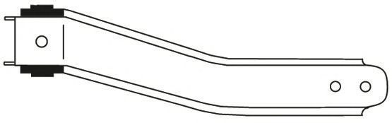 Рычаг независимой подвески колеса, подвеска колеса FRAP 1697