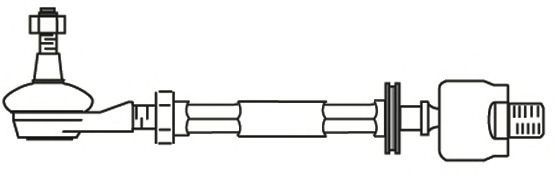 Поперечная рулевая тяга FRAP 666