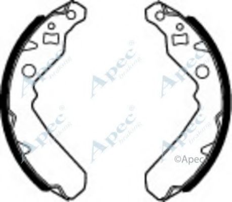 Тормозные колодки APEC braking SHU740