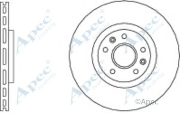 Тормозной диск DELPHI 25102