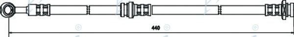 Тормозной шланг APEC braking HOS3582