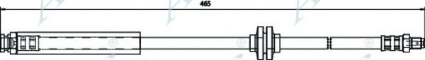 Тормозной шланг APEC braking HOS3683