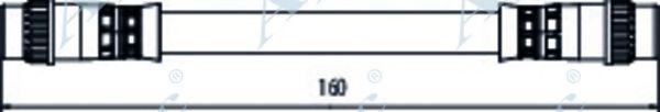 Тормозной шланг APEC braking HOS4062