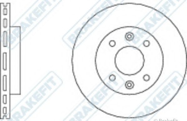 Тормозной диск APEC braking DK6102