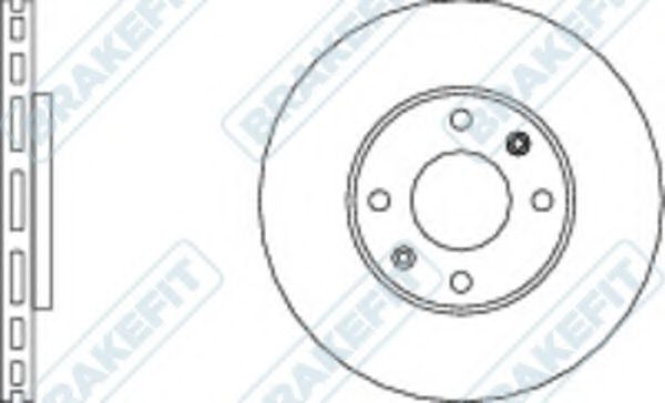 Тормозной диск APEC braking DK6040