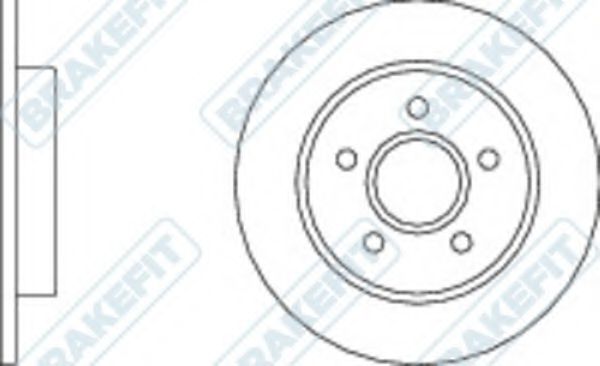 Тормозной диск APEC braking DK6119