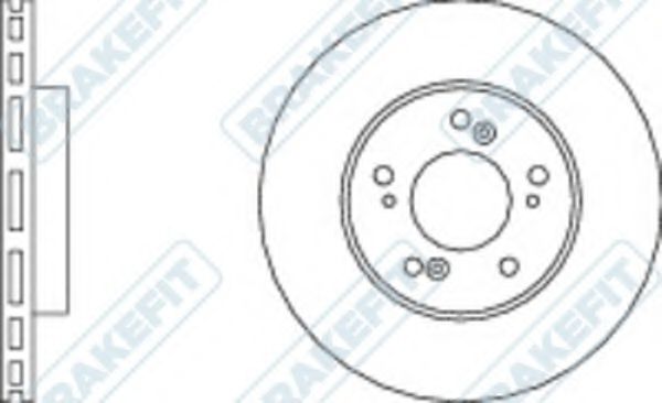 Тормозной диск APEC braking DK6289