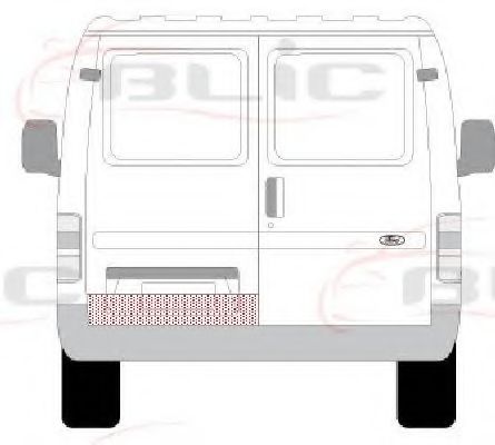 Задняя дверь SCHLIECKMANN 22611