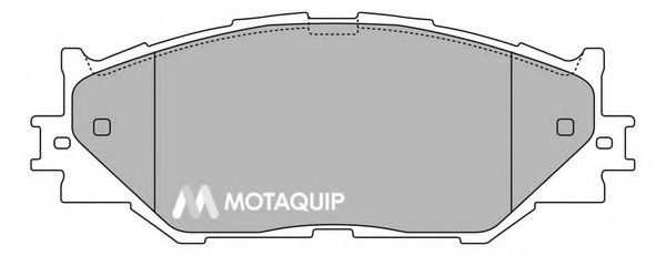 Комплект тормозных колодок, дисковый тормоз MOTAQUIP LVXL1352