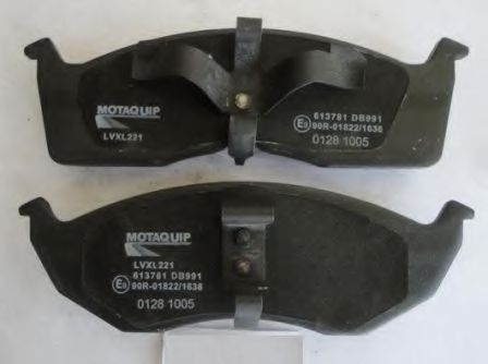 Комплект тормозных колодок, дисковый тормоз ALLIED NIPPON ADB3850