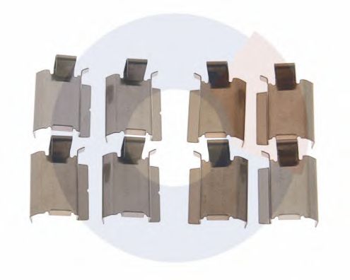 Комплектующие, колодки дискового тормоза CARRAB BRAKE PARTS 2527