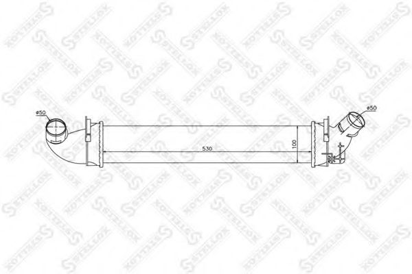 Интеркулер STELLOX 10-40010-SX