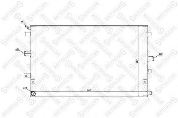 Интеркулер STELLOX 10-40020-SX