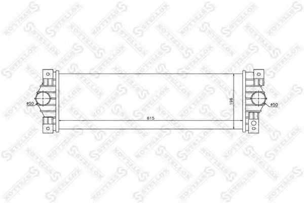 Интеркулер STELLOX 10-40237-SX