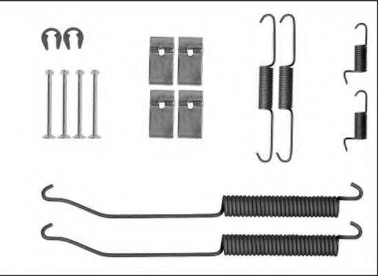 Комплектующие, тормозная колодка HELLA PAGID 8DZ 355 205-871