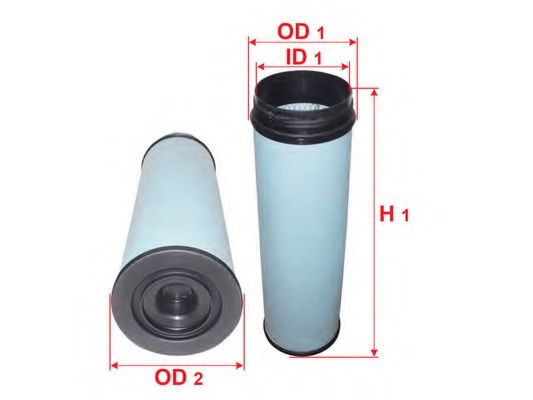 Воздушный фильтр SAKURA  Automotive A-26360