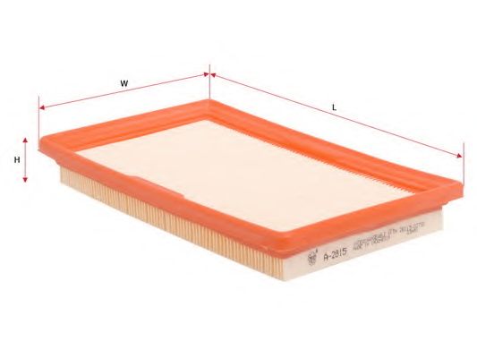 Воздушный фильтр SAKURA  Automotive A-2815