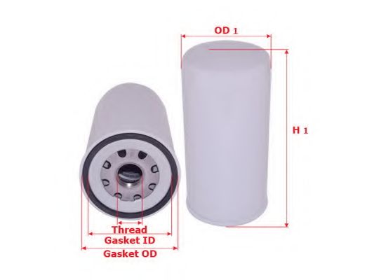 Масляный фильтр SAKURA  Automotive C-2218