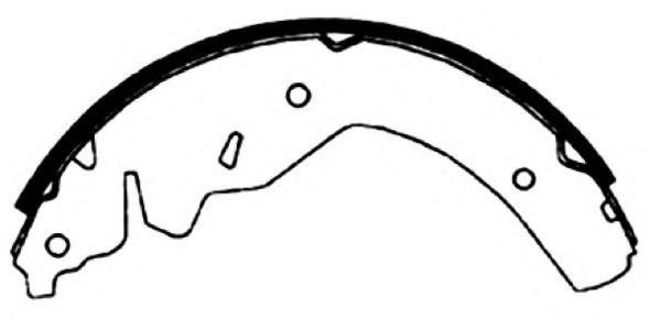 Комплект тормозных колодок ASVA AKS-11825