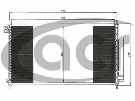 Конденсатор, кондиционер ACR 300602