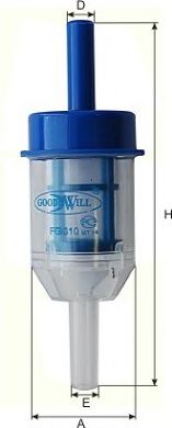 Топливный фильтр GOODWILL FG 010