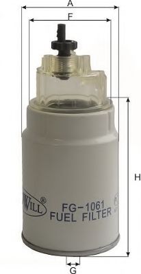 Топливный фильтр GOODWILL FG 1061