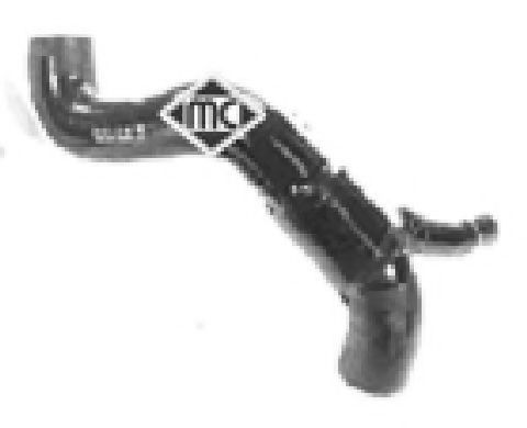 Шланг радиатора Metalcaucho 08277