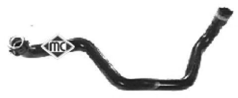 Шланг радиатора Metalcaucho 08372