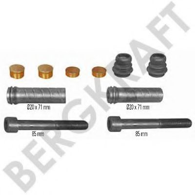 Ремкомплект, тормозной суппорт BERGKRAFT BK8500565