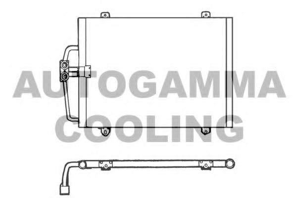 Конденсатор, кондиционер AUTOGAMMA 101792