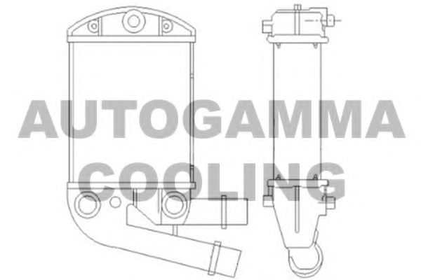 Интеркулер AUTOGAMMA 103414