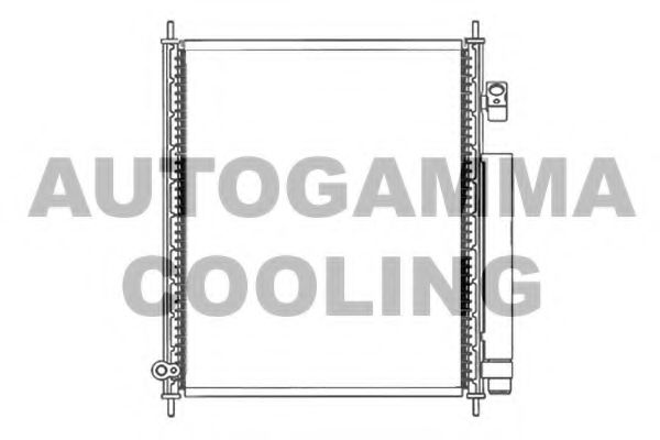 Конденсатор, кондиционер AUTOGAMMA 103816