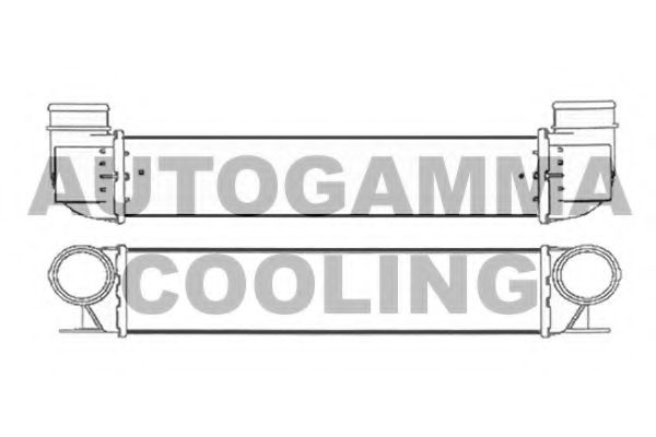 Интеркулер AUTOGAMMA 103897