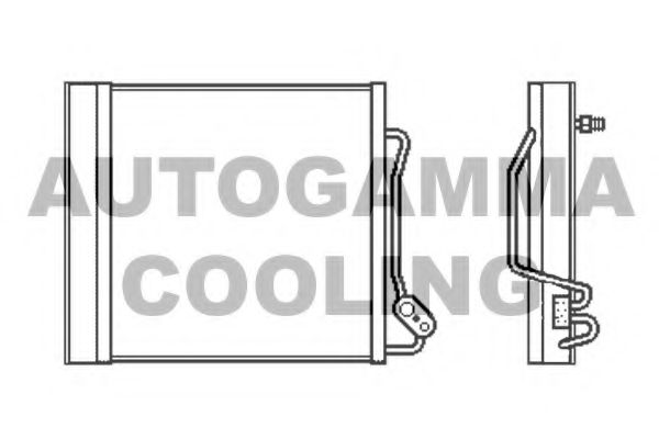 Конденсатор, кондиционер AUTOGAMMA 105509
