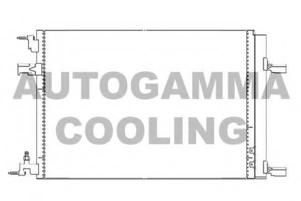 Конденсатор, кондиционер AUTOGAMMA 105711