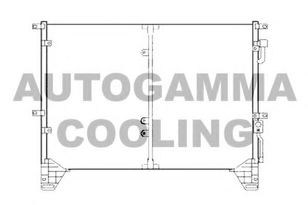 Конденсатор, кондиционер AUTOGAMMA 107067