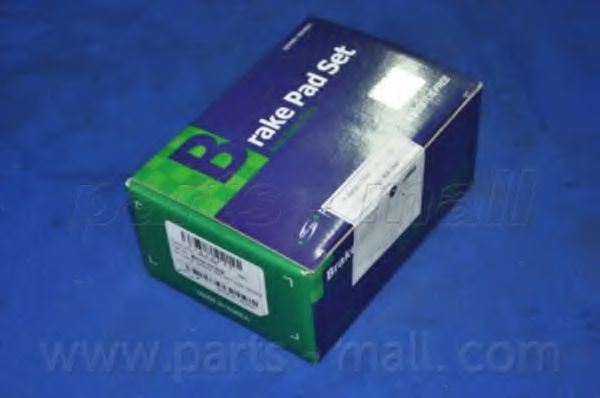 Комплект тормозных колодок, дисковый тормоз PARTS-MALL PKH-E06